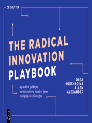cover image of The Radical Innovation Playbook